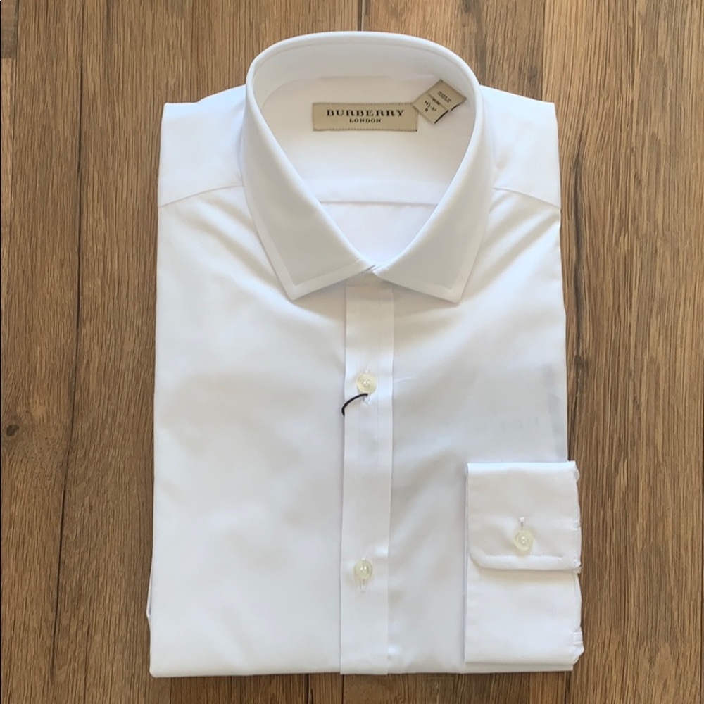 BURBERRY LONDON slim-fit shirt 
HALEBSURY